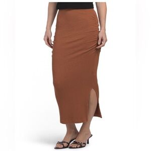 NWT $98 Michael Stars Marnie Skirt, Toffee, Size XS